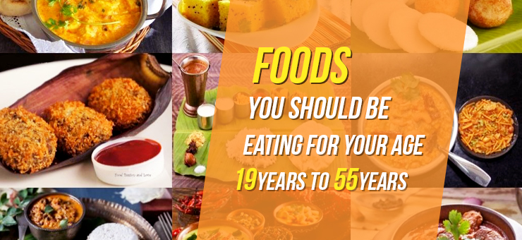 Food Guide As Per Your Age – What You Should Eat